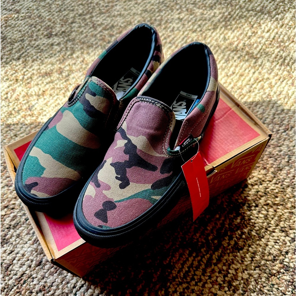 Camo Vans (black)
